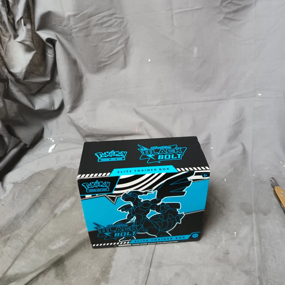 POKEMON TRADING CARD GAME ELITE TRAINER BOX – BLACK BOLT