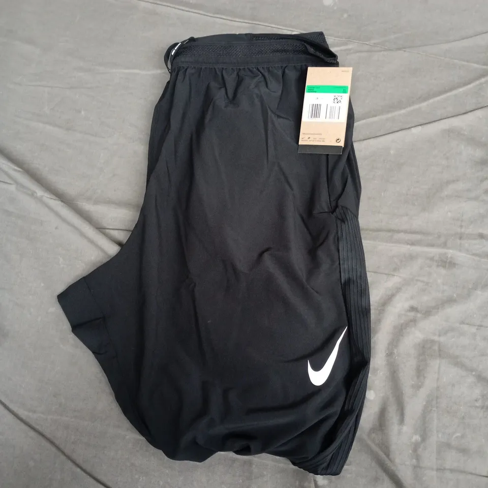 NIKE MEN'S RUNNING PANTS – BLACK, XL WITH SWOOSH