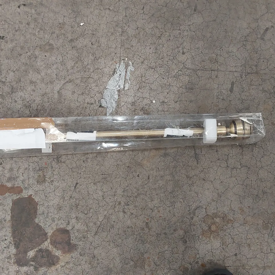 BOXED MILD STEEL ADJUSTABLE SINGLE CURTAIN POLE (1 ITEM)