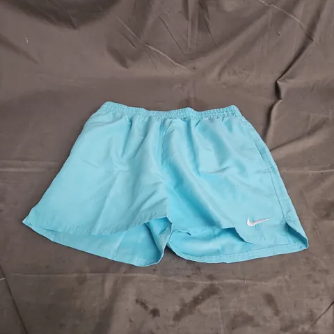NIKE SHORTS IN AQUA SIZE L