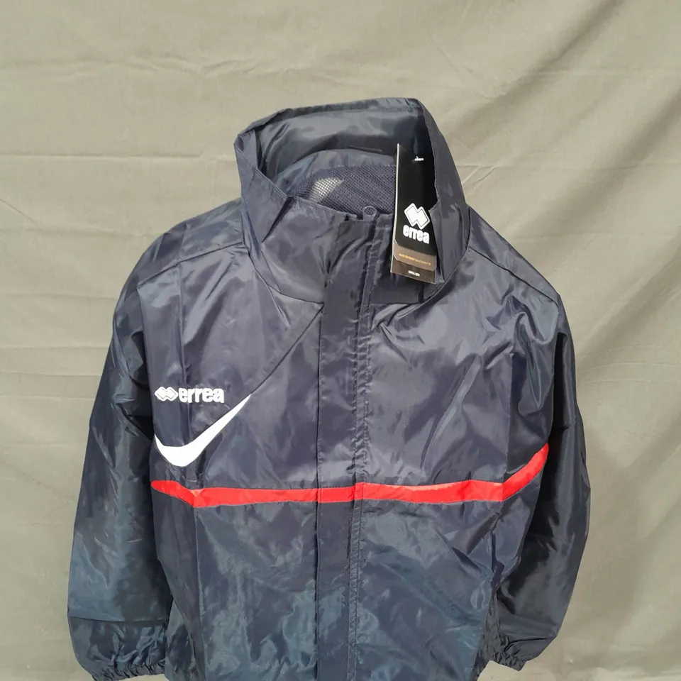 ERREA ZIPPED WATERPROOF COAT SIZE XL