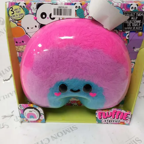 BRAND NEW BOXED FLUFFIE STUFFIEZ RAINBOW.ARC.EN.CIEL