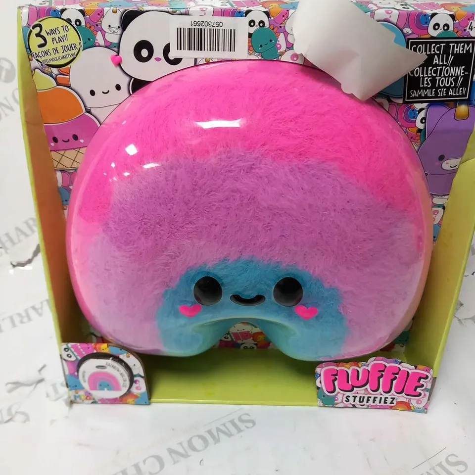 BRAND NEW BOXED FLUFFIE STUFFIEZ RAINBOW.ARC.EN.CIEL
