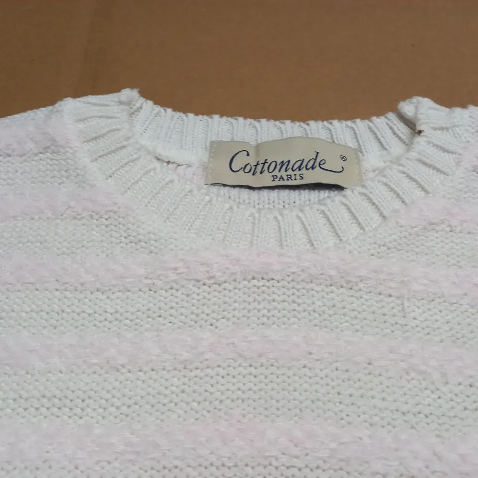 LARGE QUANTITY OF AS NEW COTTONADE JUMPERS - SIZE UNSPECIFIED