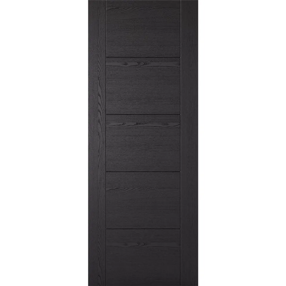 BOXED LAMINATED BLACK VANCOUVER DOOR -NO SIZE SPECIFIED