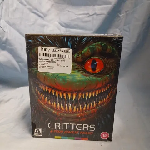 CRITTERS: A FOUR COURSE FEAST - THE COMPLETE CRITTERS FILM COLLECTION (ARROW VIDEO)