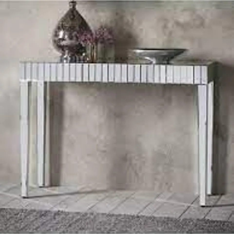 AVENEL MIRRORED CONSOLE TABLE - COLLECTION ONLY RRP £269