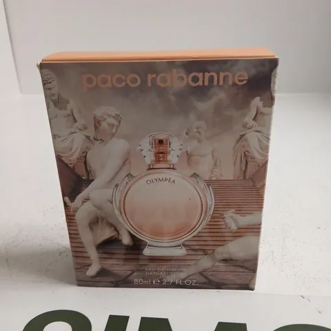 BOXED PACO RABANNE OLYMPEA EAU DE PARFUM NATURAL SPRAY 80ML TESTER DEMONSTRATION
