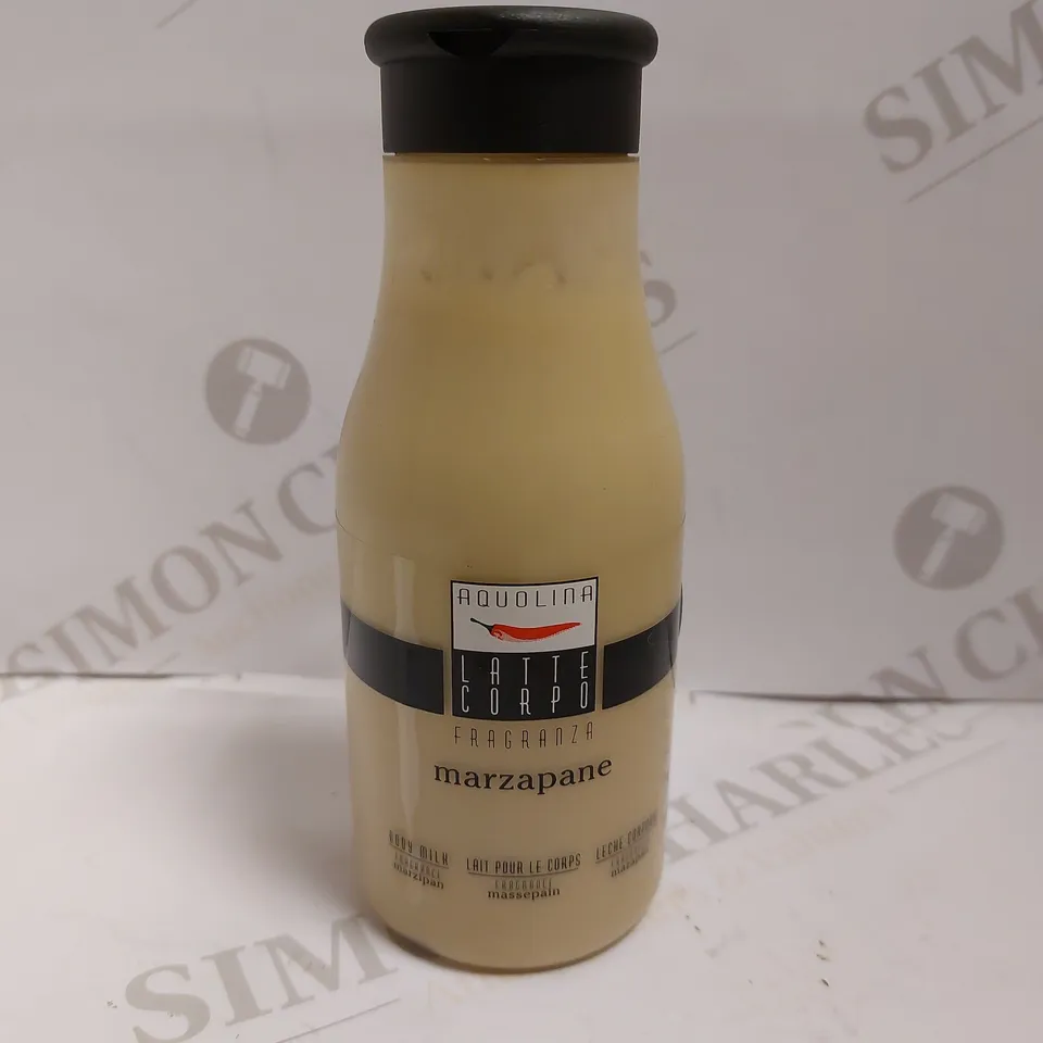 BOX OF 6 AQUOLINA LATTE CORPO MARZAPANE BODY MILK - 250ML