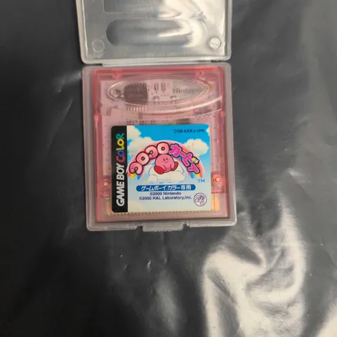 Kirby Tilt 'n' Tumble Nintendo Game Boy Color CGB Cartridge