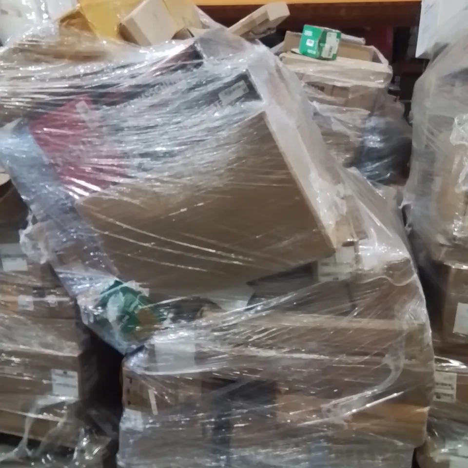 PALLET OF ASSORTED HOUSEHOLD GOODS AND PRODUCTS TO INCLUDE;BRAKE DISCS,PILLOW,PLAYMAT 