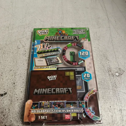 MINECRAFT STICKI ROLLS COLLECTIBLE STICKER BANDS