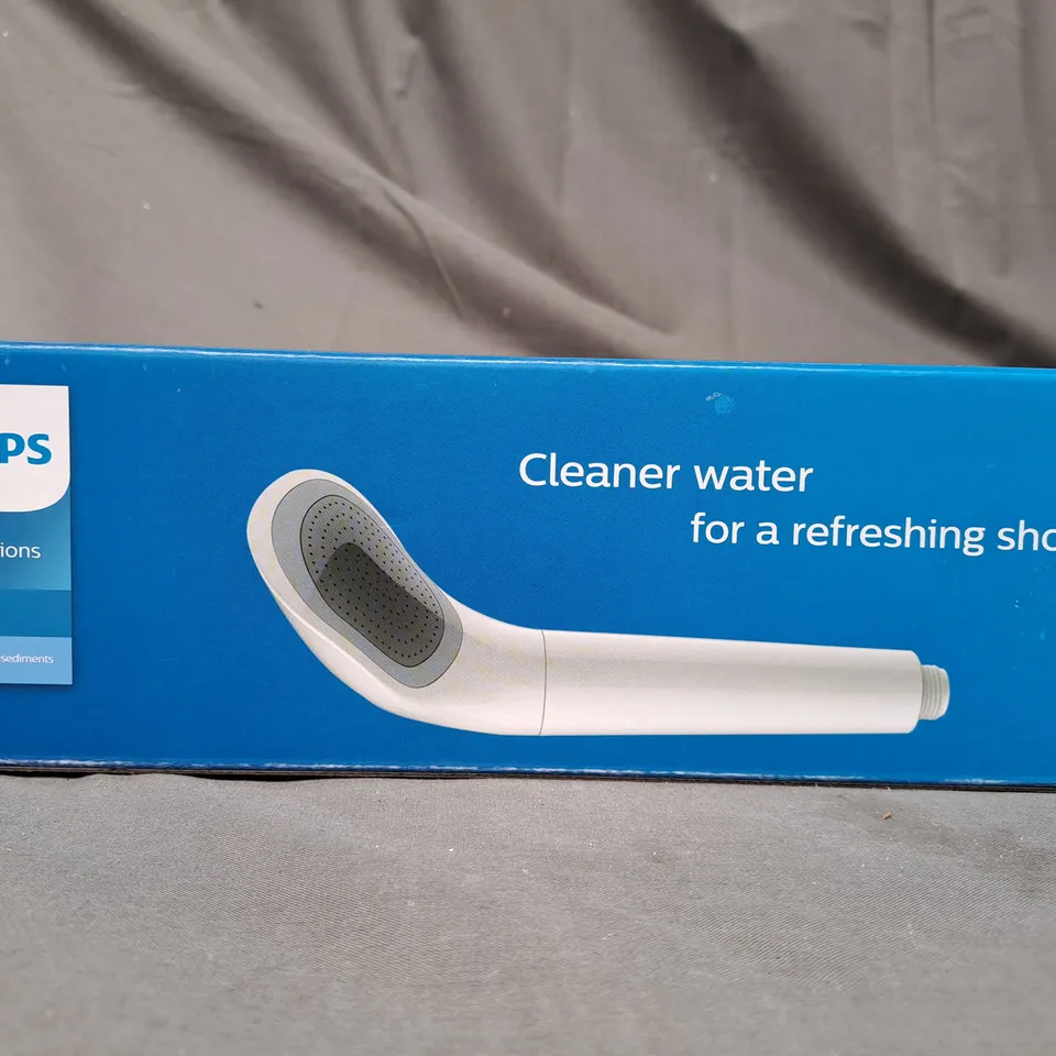 BOXED PHILIPS WATER SOLUTIONS SHOWER HEAD