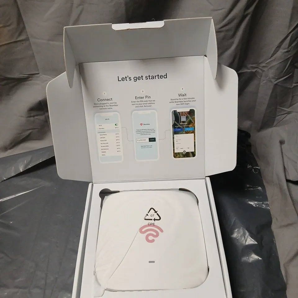 BEAMBOX WIRELESS ROUTER – BOXED 