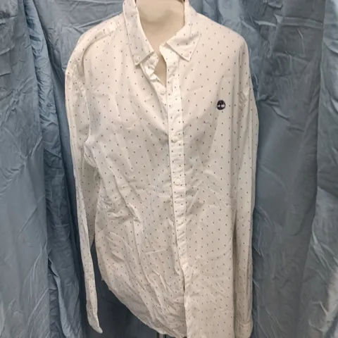 TIMBERLAND WHITE SHIRT – XXL/TTG SLIM FIT