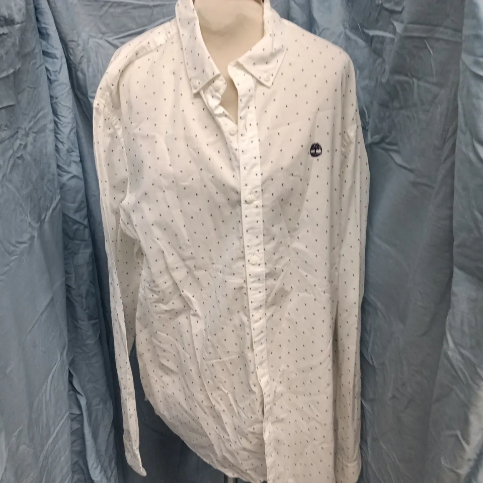 TIMBERLAND WHITE SHIRT – XXL/TTG SLIM FIT