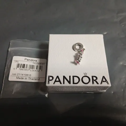 BOXED PANDORA DISNEY THEMED CHARM - 925 STAMP