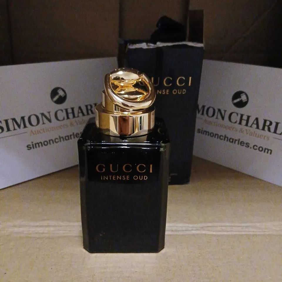 BOXED GUCCI INTENSE OUD EAU DE PARFUM 90ML