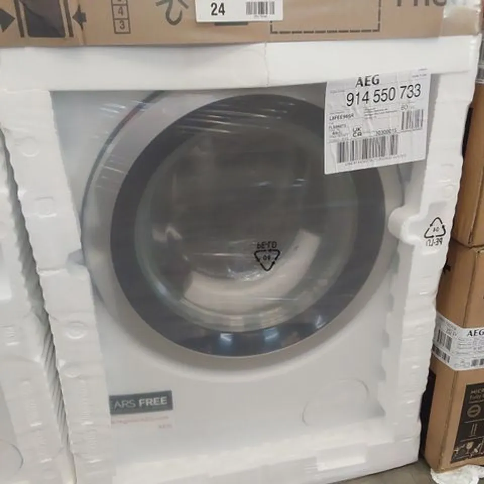 AEG PRO STEAM 9KG WASHING MACHINE MODEL LBFEE965R RRP £834