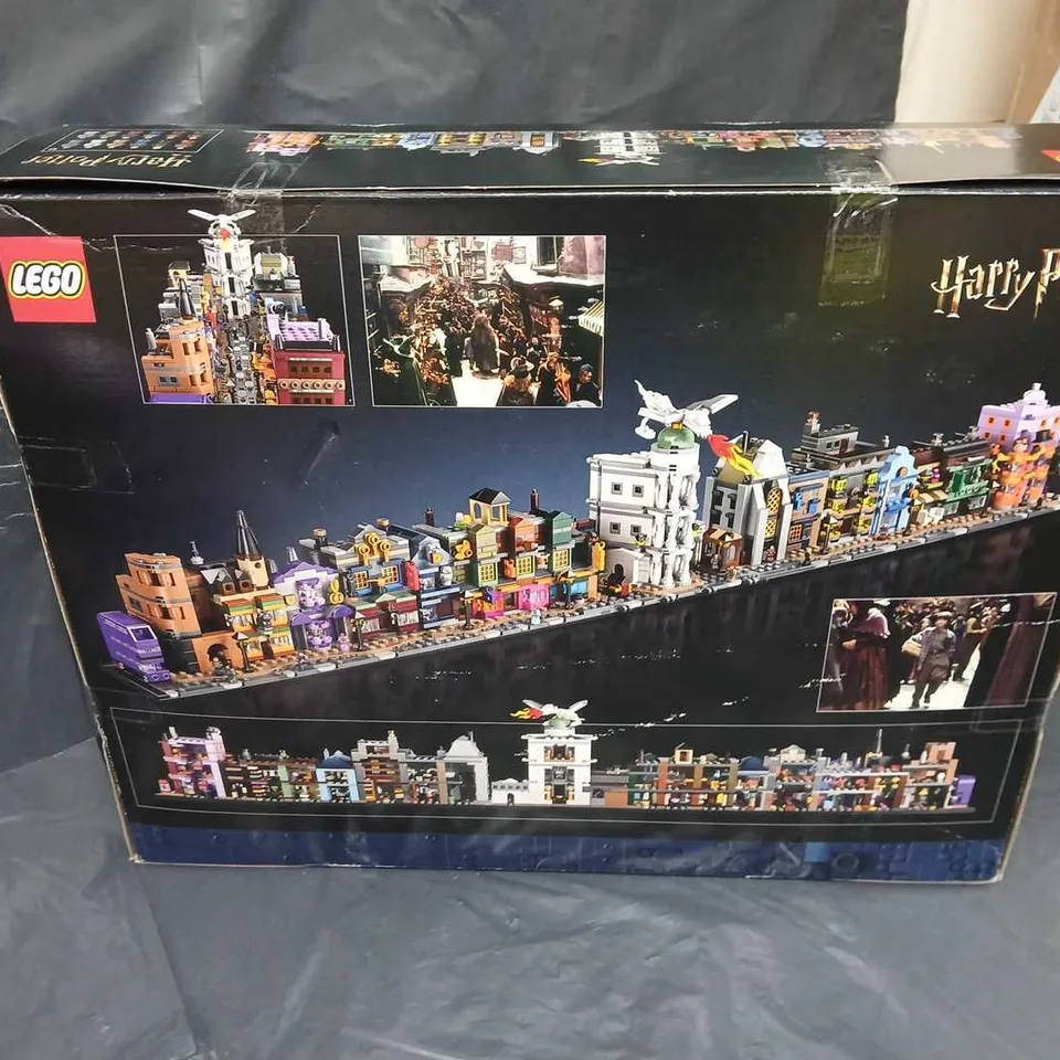 LEGO HARRY POTTER DIAGON ALLEY WIZARDING SHOPS 76444