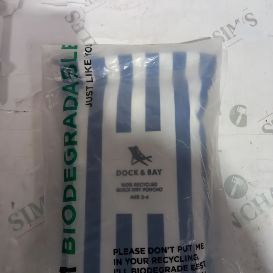 dock and bay quick dry poncho 