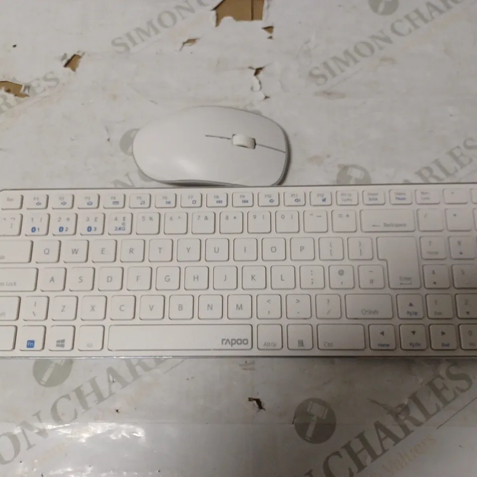 RAPOO WIRELESS KEYBOARD AND MOUSE DUO