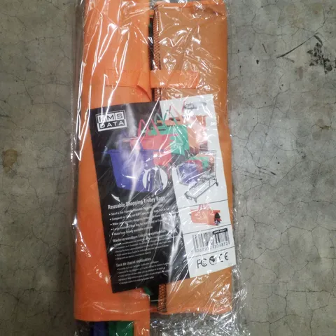 PALLET CONTAINING LARGE QUANTITY OF LMS DATA REUSABLE SHOPPING TROLLEY BAGS