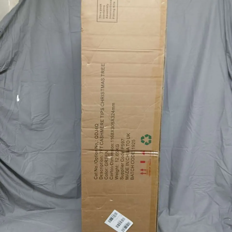 BOXED 7FT CASHMERE TIPS CHRISTMAS TREE - COLLECTION ONLY