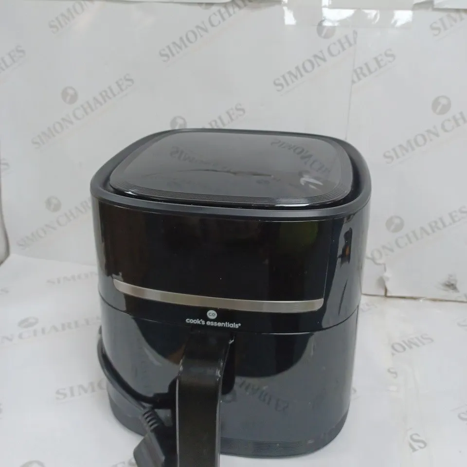COOK'S ESSENTIALS 4L AIR FRYER IN BLACK