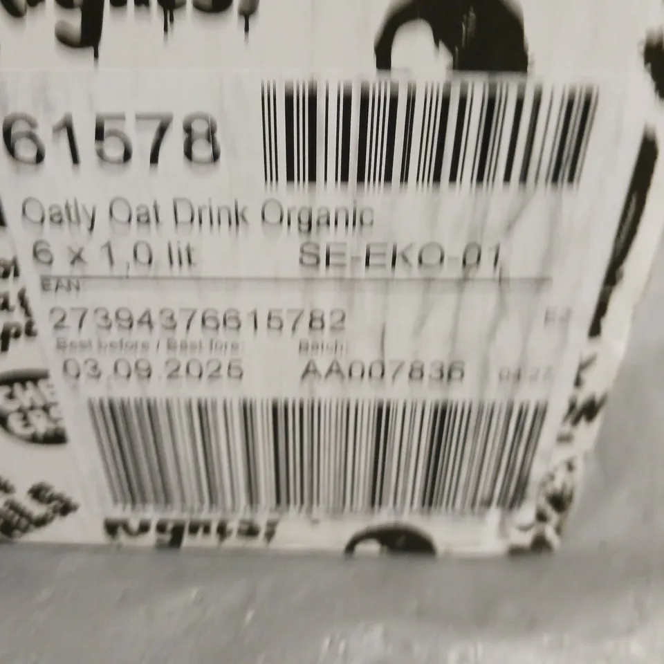 MULTIPACK OF OATLY OAT DRINK - 6 X 1L