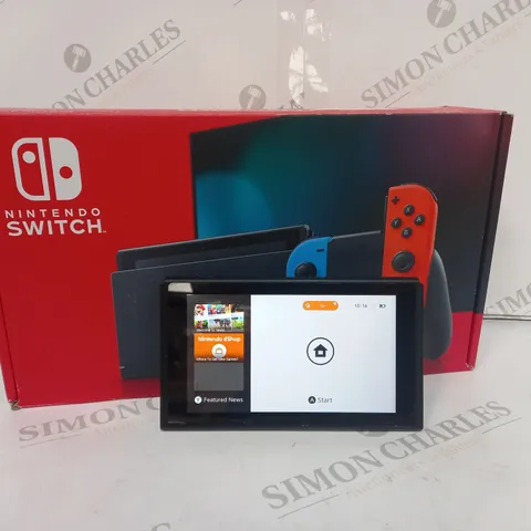 BOXED NINTENDO SWITCH GAMES CONSOLE