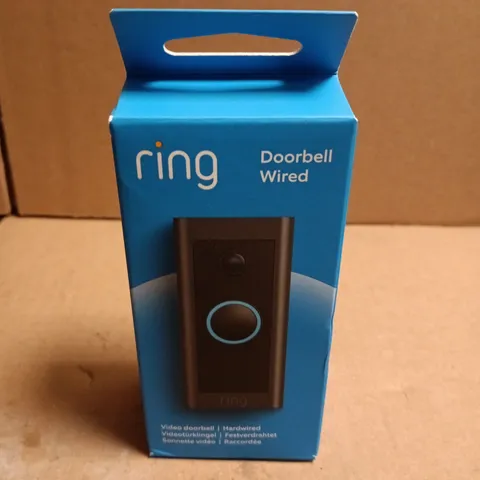 SEALED RING WIRED VIDEO DOORBELL 