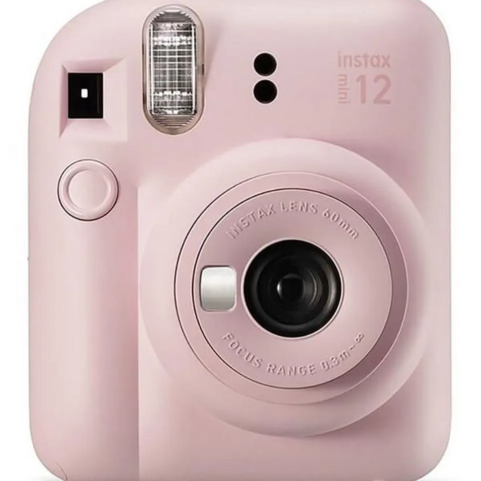 BOXED FUJIFILM INSTAX MINI 12 INSTANT CAMERA - PINK 