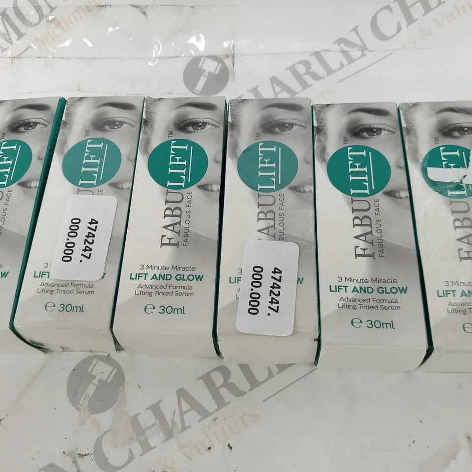 APPROXIMATELY 6 FABULIFT 3 MINUTE MIRACLE LIFT AND GLOW ADVANCED FORMULA LIFTING TINTED SERUM 30ML