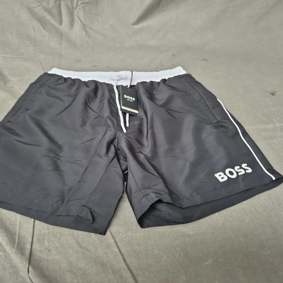 HUGO BOSS SWIM SHORTS - SIZE SMALL