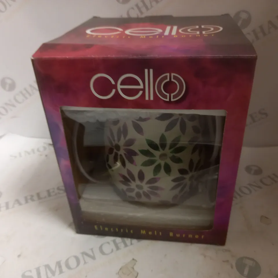 CELLO PRETTY PETALS MOSAIC ELECTRIC BURNER