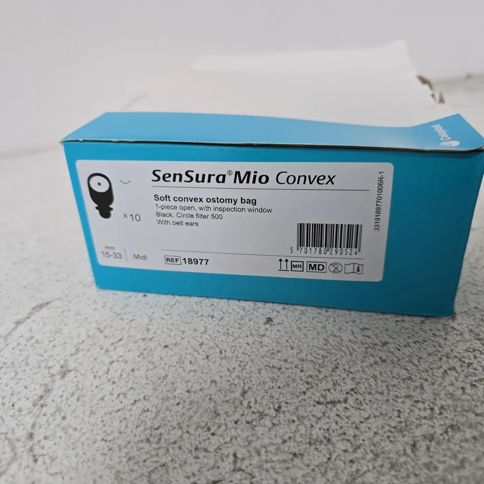 SenSura Mio Convex Ostomy Bag – 10-piece (Coloplast)
