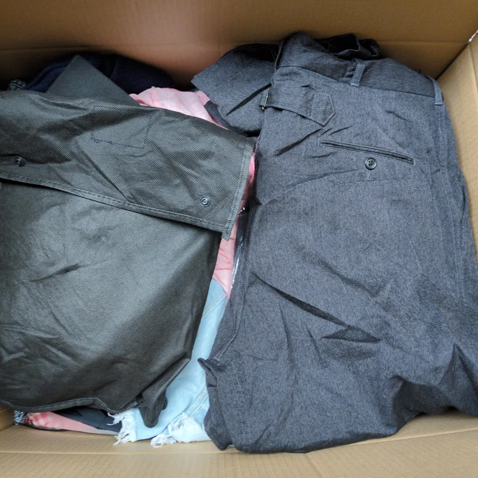 APPROXIMATELY 25 ASSORTED CLOTHING ITEMS IN VARIOUS SIZES, STYLES & COLOURS TO INCLUDE BRANDS SUCH AS NANAMICA, MAGISCULPT, ETC - COLLECTION ONLY