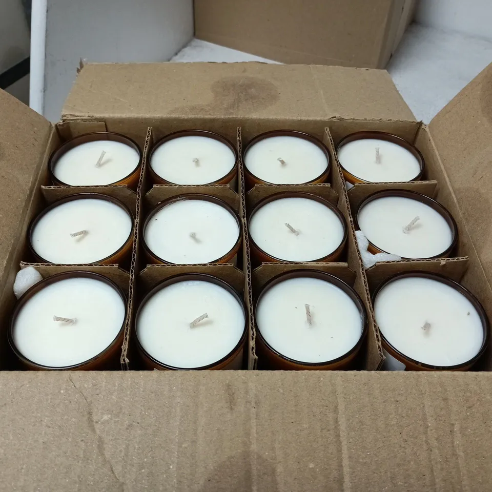 BAKED CINNAMON BUN SCENTED CANDLES – APPROX 12