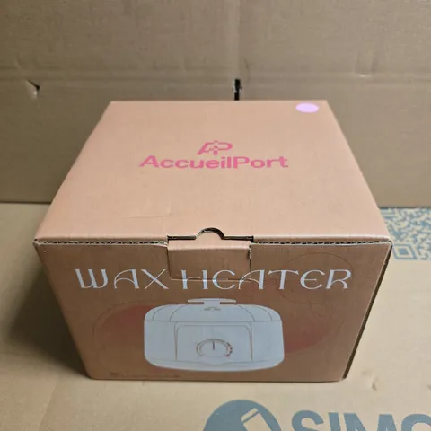 ACCUEILPORT WAX HEATER IN PINK – BOXED