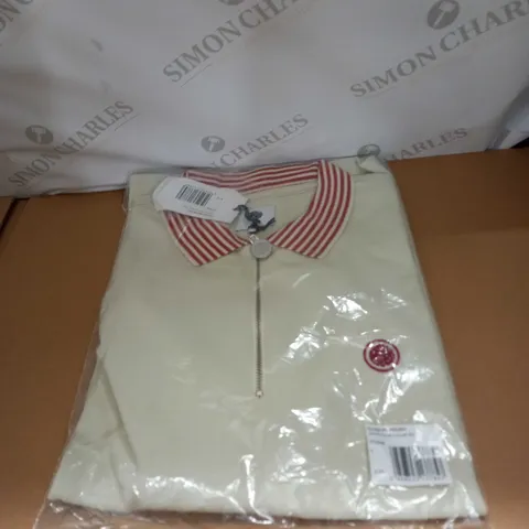 SEALED PRETTY GREEN ORION STRIPE COLLAR POLO SIZE L