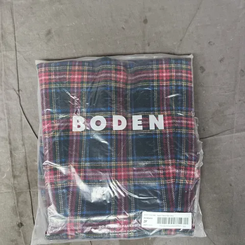 BAGGED BODEN ANNIE CHECK SHIFT DRESS SIZE 10R