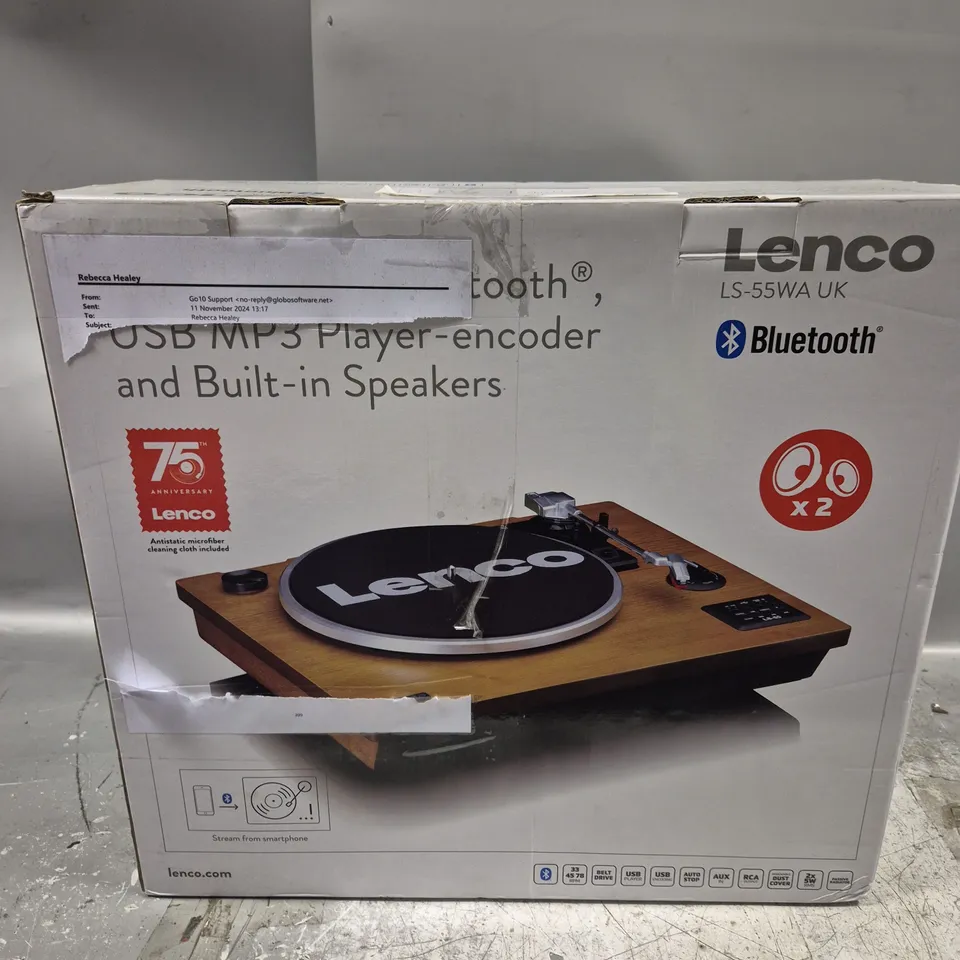 LENCO LS-55 TURNTABLE WITH BLUETOOTH