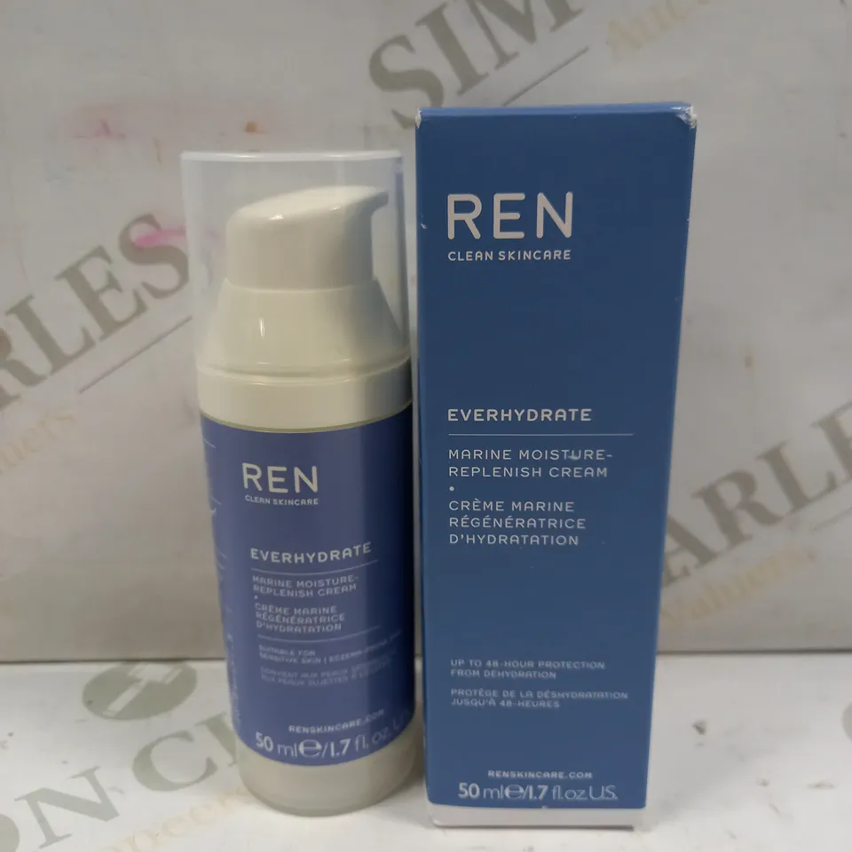 REN EVERHYDRATE MARINE MOISTURE REPLENISH CREAM - 50ML