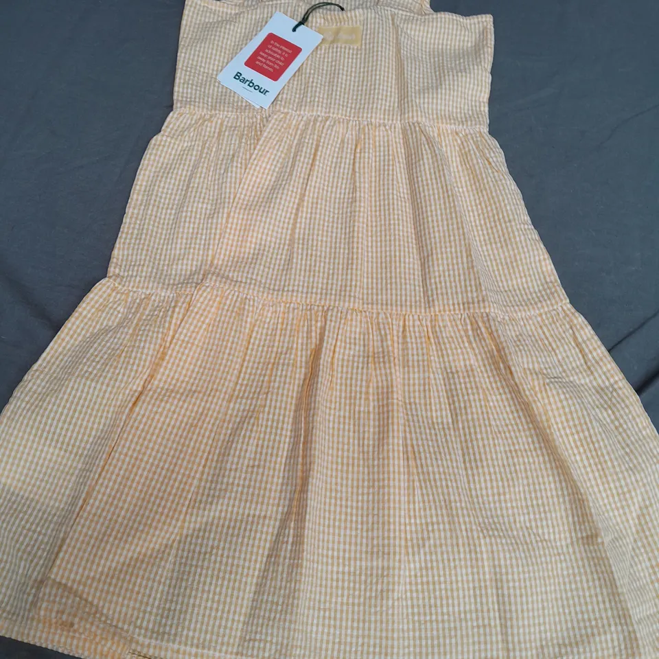 BARBOUR MIA SUMMER DRESS IN YELLOW - S