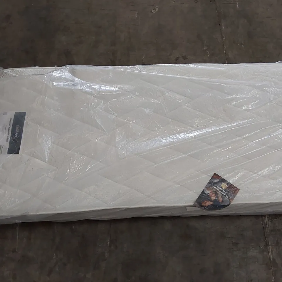 QUALITY BAGGED SILENTNIGHT 90CM MQ MIRACOIL DOUBLE SIDED MATTRESS