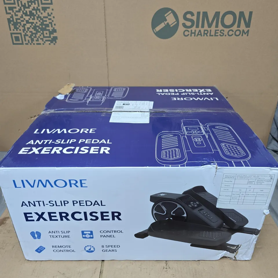 BOXED LIVMORE ANTI-SLIP PEDAL EXERCISER
