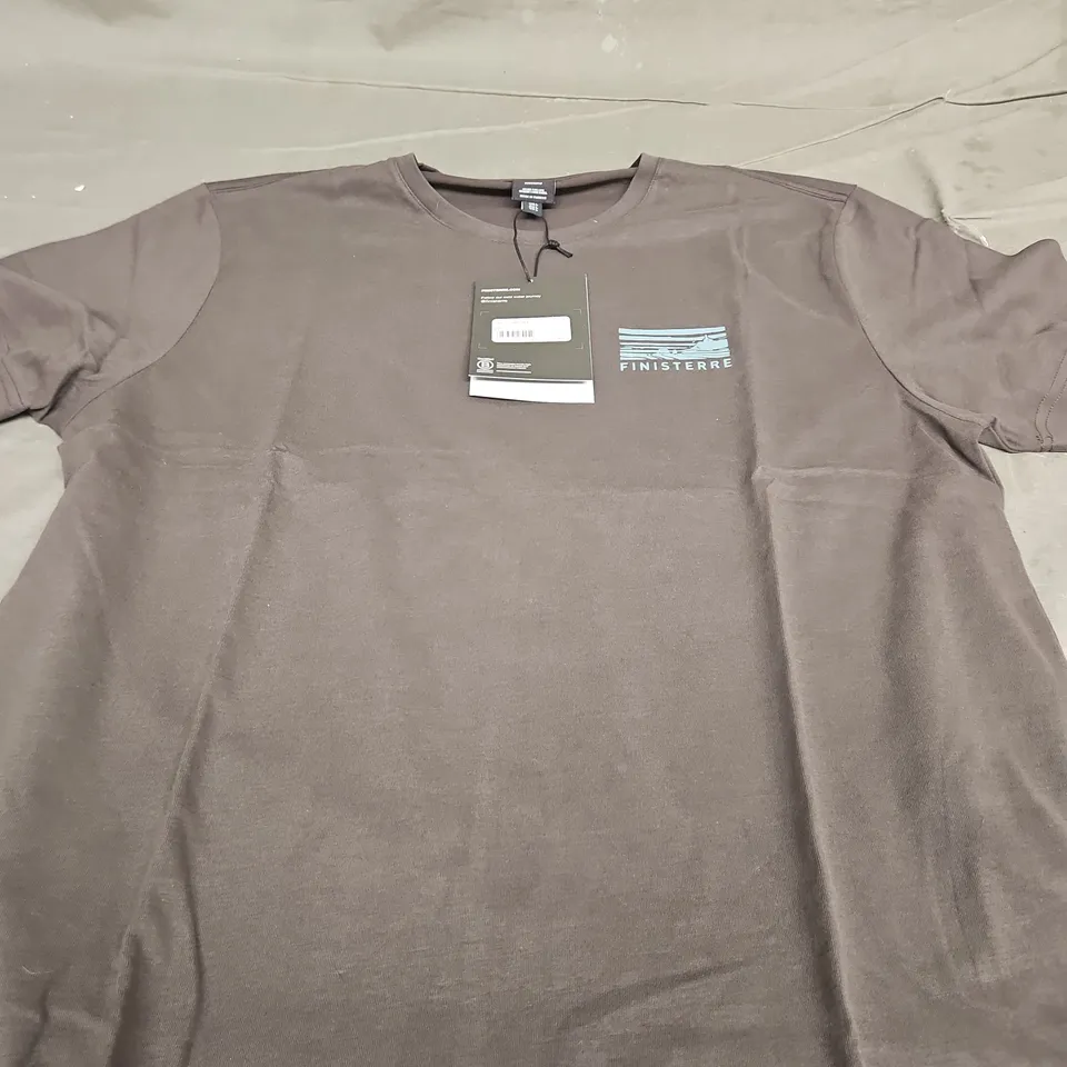 FINISTERRE CAPE SS TEE RAVEN - LARGE