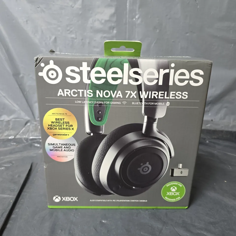 BOXED STEELSERIES ARCTIS NOVA 7X WIRELESS XBOX HEADSET 