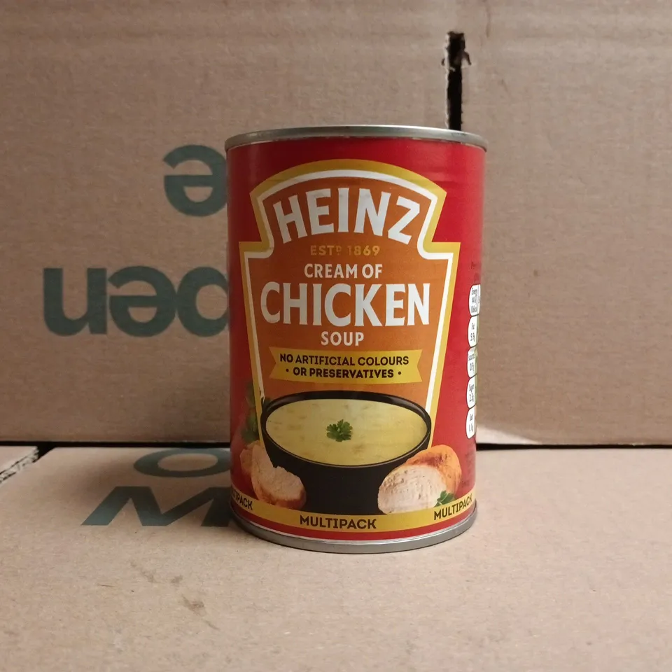 APPROXIMATELY 15 CANS OF HEINZ CREAM OF CHICKEN SOUP